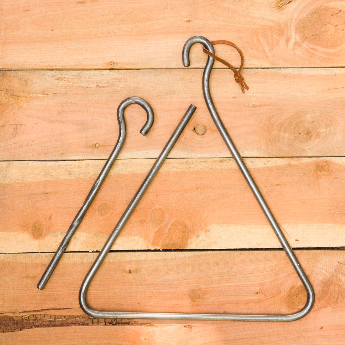 1/2 inch round steel  dinner triangle